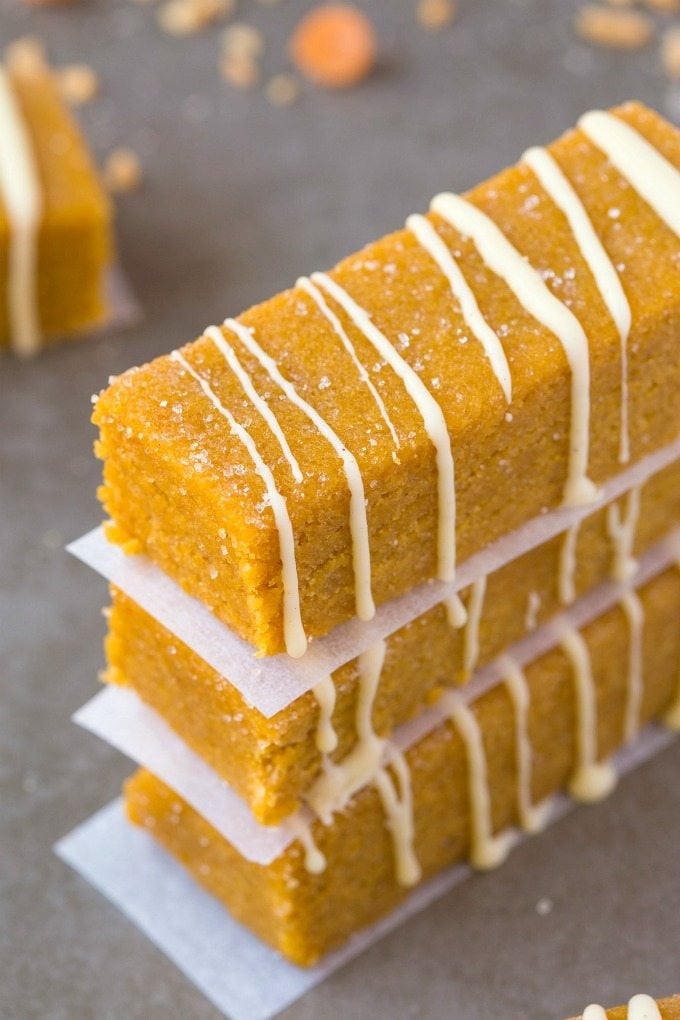 Healthy Pumpkin Spice Bars