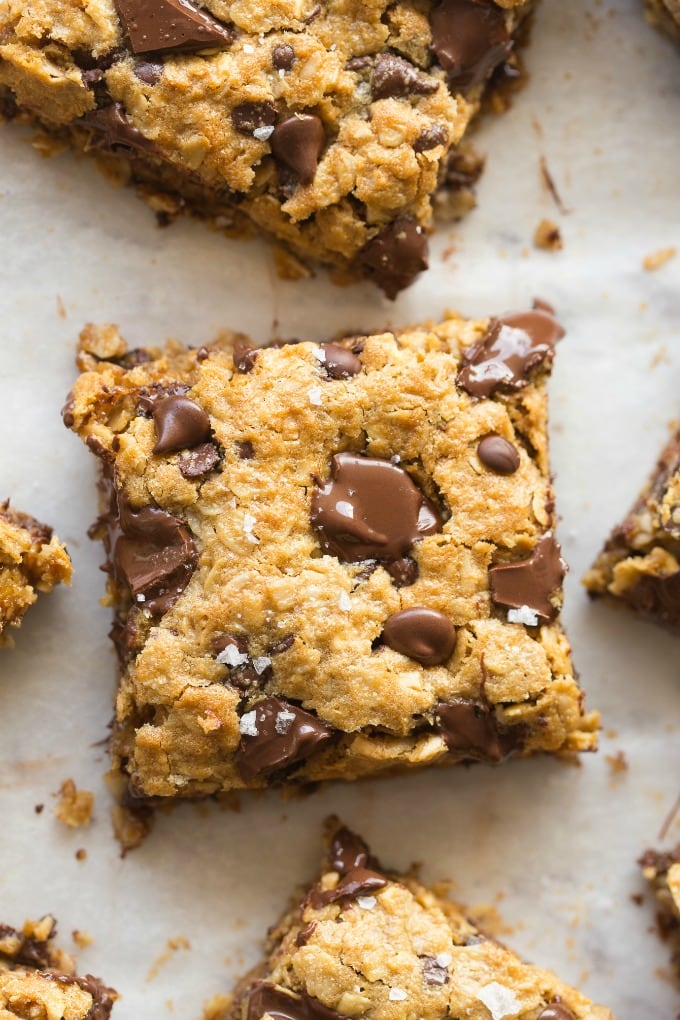 Facile farina d'avena banana colazione bar ricetta