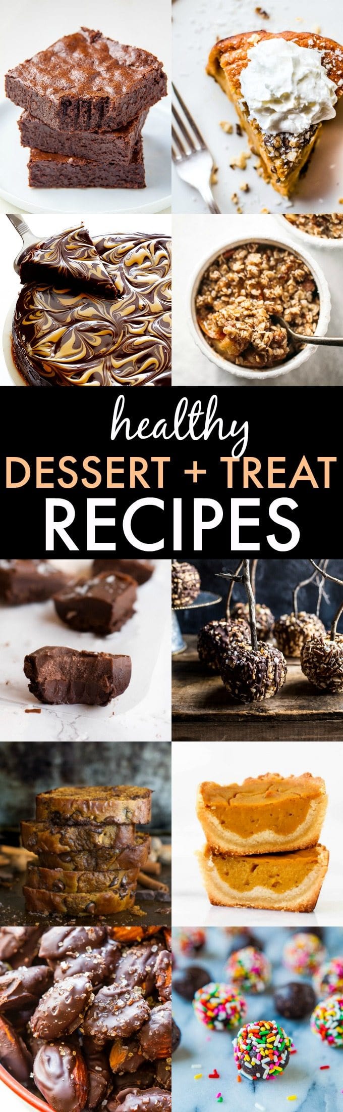 The BEST Skinny and Healthy Holiday Desserts, treats and sweets- Hands down, the BEST dessert and treat recipes ever and ALL healthy recipes! {vegan, gluten free, sugar free, paleo recipe options}- thebigmansworld.com