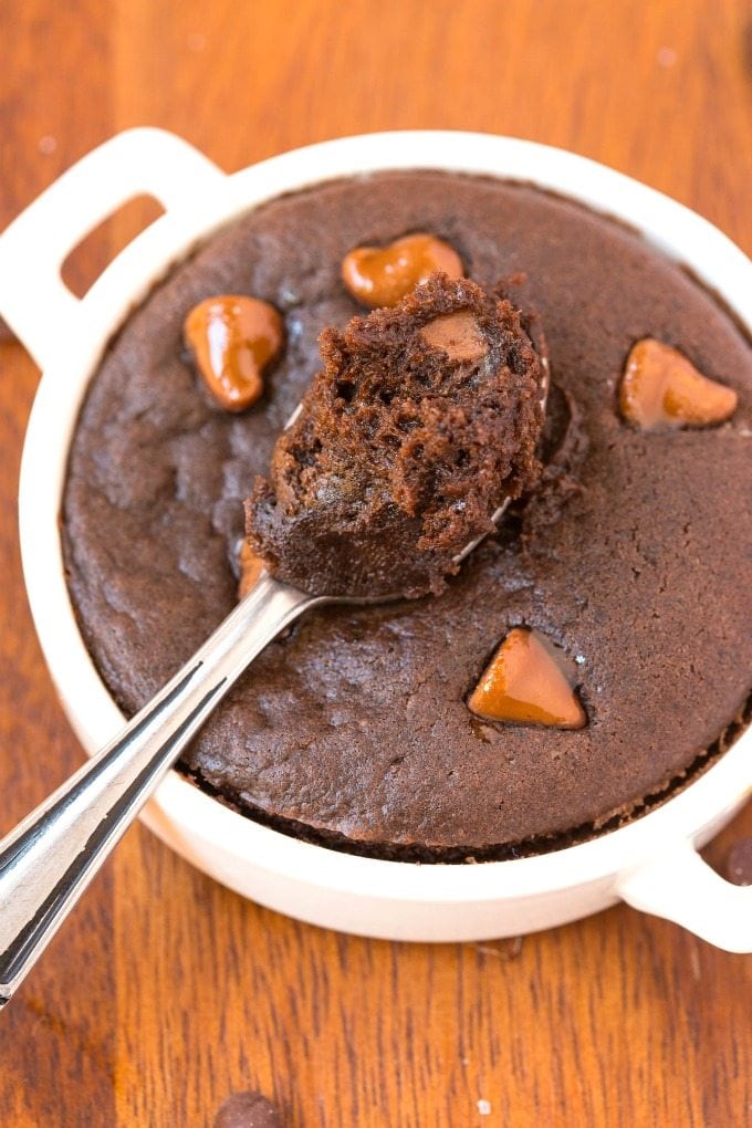 flourless brownie mug cake