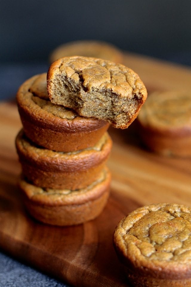 Flourless Banana Bread Muffins