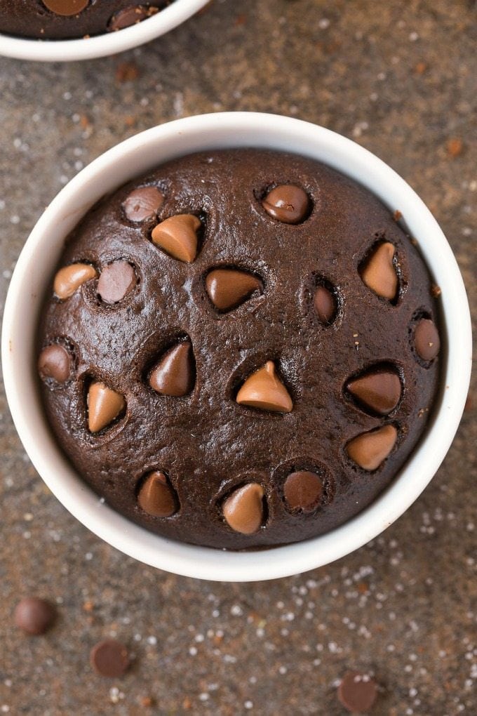 flourless chocolate mug cake