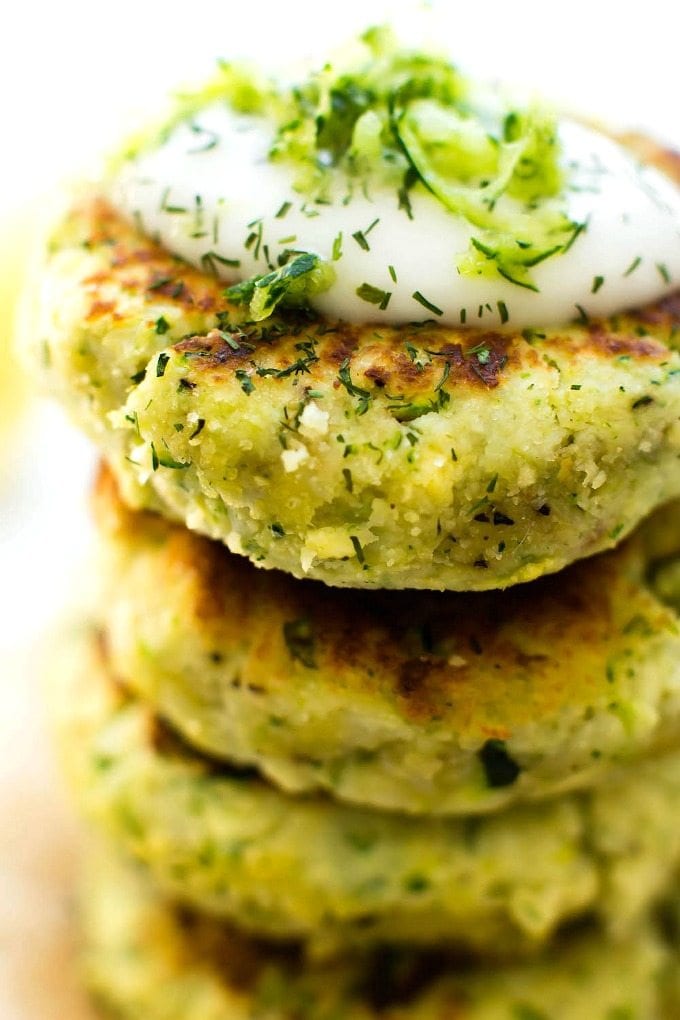 cauliflower patties.