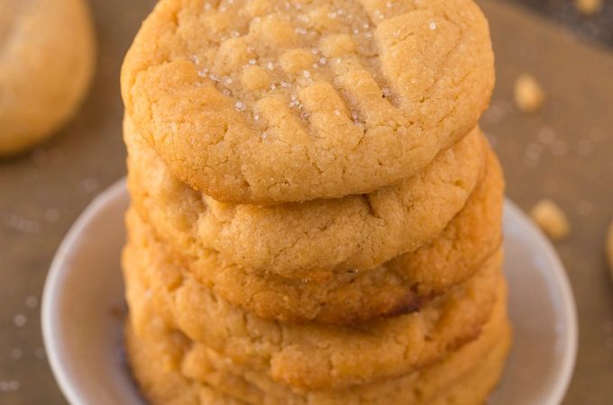 The BEST Easy 3 ingredient flourless sugar free peanut butter cookies recipe made with NO eggs, keto, vegan and ready in 12 minutes- Almond butter option too!