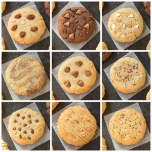 Copycat Lenny & Larry's Complete Cookies- All TEN flavors! (V, GF, DF, Paleo)- An easy, healthy, copycat recipe for ten cookies- dense, chewy and soft in the center! 5 Ingredients and no sugar! {vegan, gluten free, low carb}- thebigmansworld.com