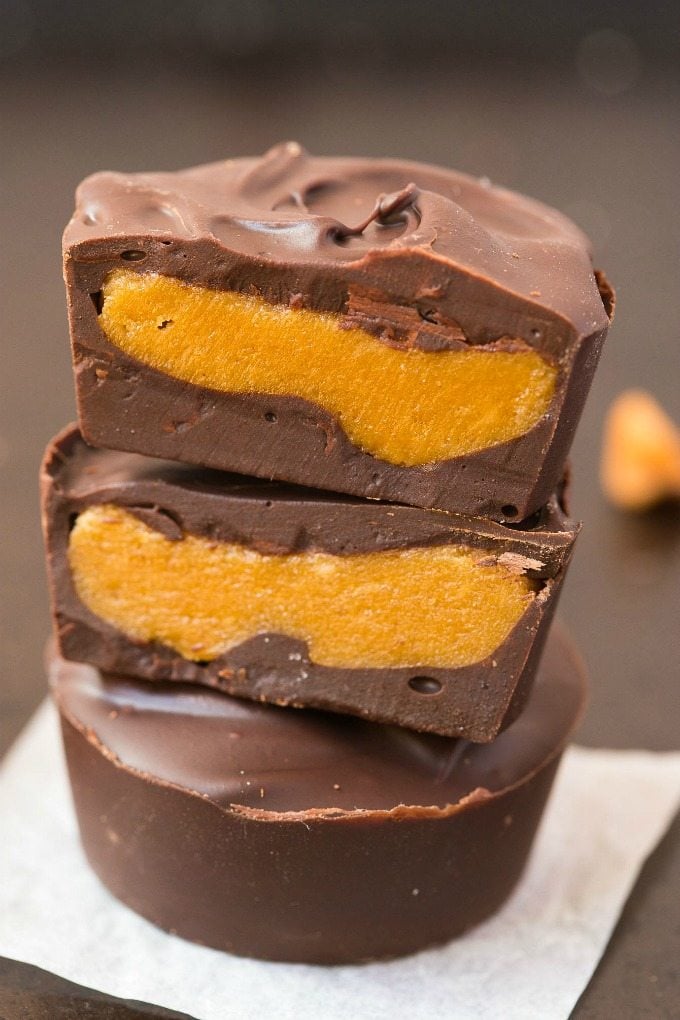 Reese's peanut butter pumpkins.