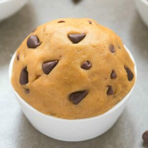 Healthy Edible Egg-Free Breakfast Cookie Dough (V, GF, DF, P)- Easy guilt-free and flourless eggless cookie dough- Ready in 5 minutes and freezer friendly! {vegan, gluten free, paleo recipe}- thebigmansworld.com