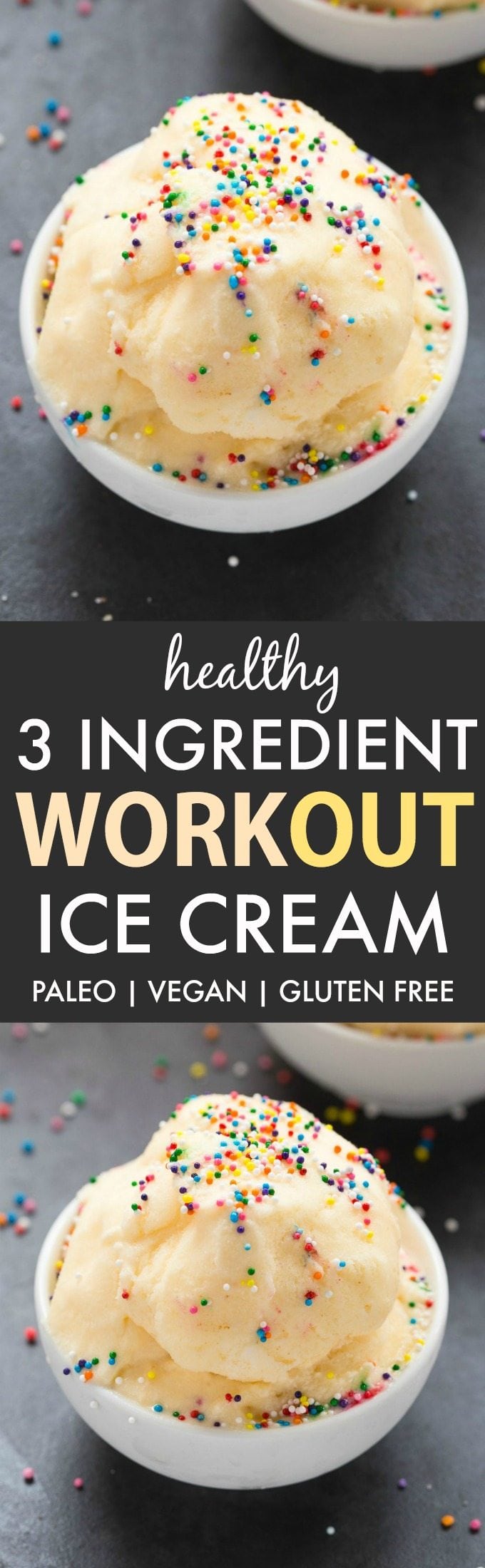 No Churn Workout Protein Ice Cream