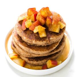 Paleo Vegan Apple Pie Pancakes recipe