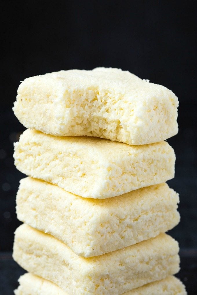 3-Ingredient No Bake Coconut Crack Bars 