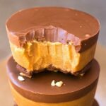 3 Ingredient Keto Almond Butter Cups (Paleo, Vegan, Sugar Free)- An easy, homemade three ingredient healthy dessert or snack recipe which is low carb, dairy free and gluten free. A guilt-free way to keep hunger at bay while satisfying the sweet tooth! {v, gf, p recipe}- thebigmansworld.com #keto #ketodessert