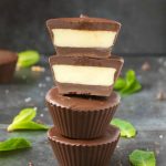 3-Ingredient Homemade Peppermint Patties (Keto, Sugar Free, Low Carb, Paleo, Vegan)- An easy copycat recipe for Peppermint Patties with a healthy and dairy free makeover- A delicate chocolate shell with a creamy mint center! #ketodessert #lowcarbrecipe #peppermint #sugarfree | Recipe on thebigmansworld.com