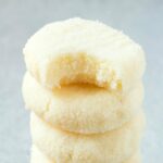 3 Ingredient No Bake Coconut Snowball Cookies (Keto, Paleo, Vegan, Sugar Free)- An easy, 5-minute recipe for soft coconut snowballs, but made in a cookie shape! No condensed milk, sugar, or dairy needed and super low carb. #lowcarbrecipe #nobakecookies #ketodessert #lowcarb #sugarfree | Recipe on thebigmansworld.com