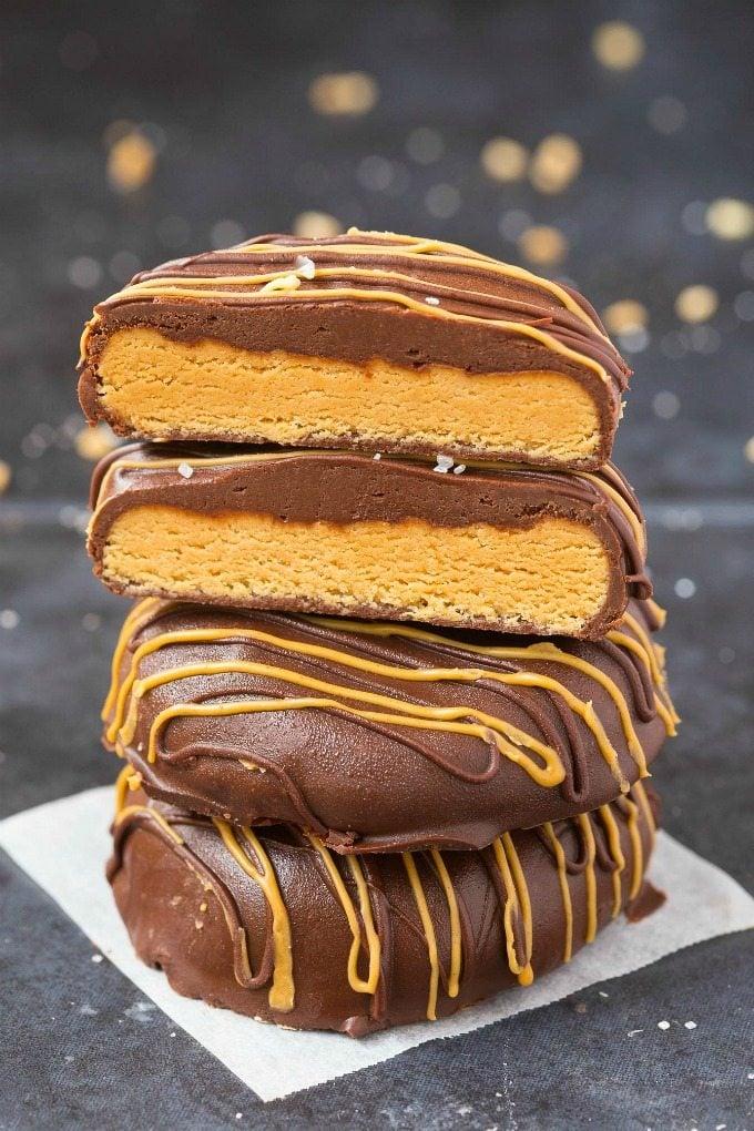 no bake peanut butter chocolate cookies