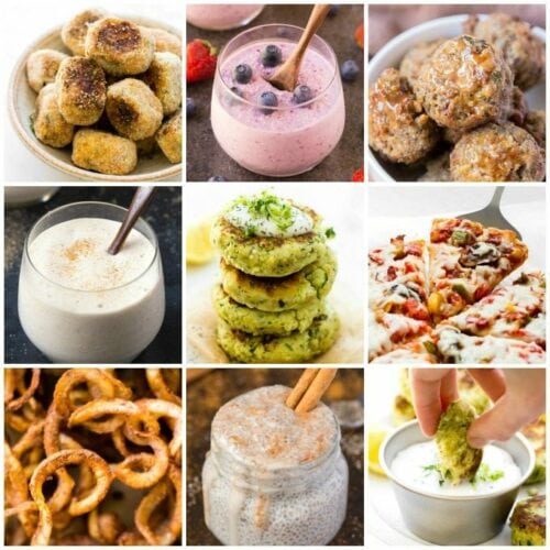 Meat-Free + Vegan WHOLE30 Breakfast Recipes (Paleo, Whole30, Gluten Free, Keto)- The BEST quick and easy whole30 breakfasts made 100% plant based- Sweet and savory options! #whole30 #meatfree #vegan #whole30recipes #whole30breakfasts- Recipes on thebigmansworld.com