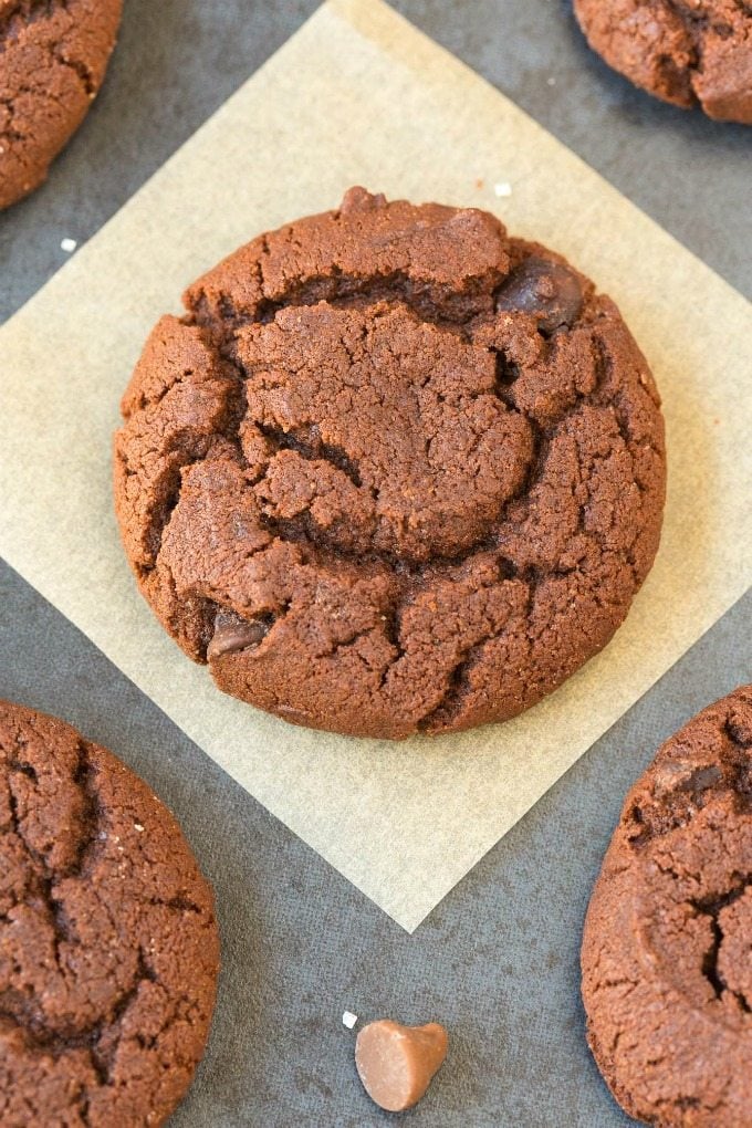 flourless keto chocolate cookies
