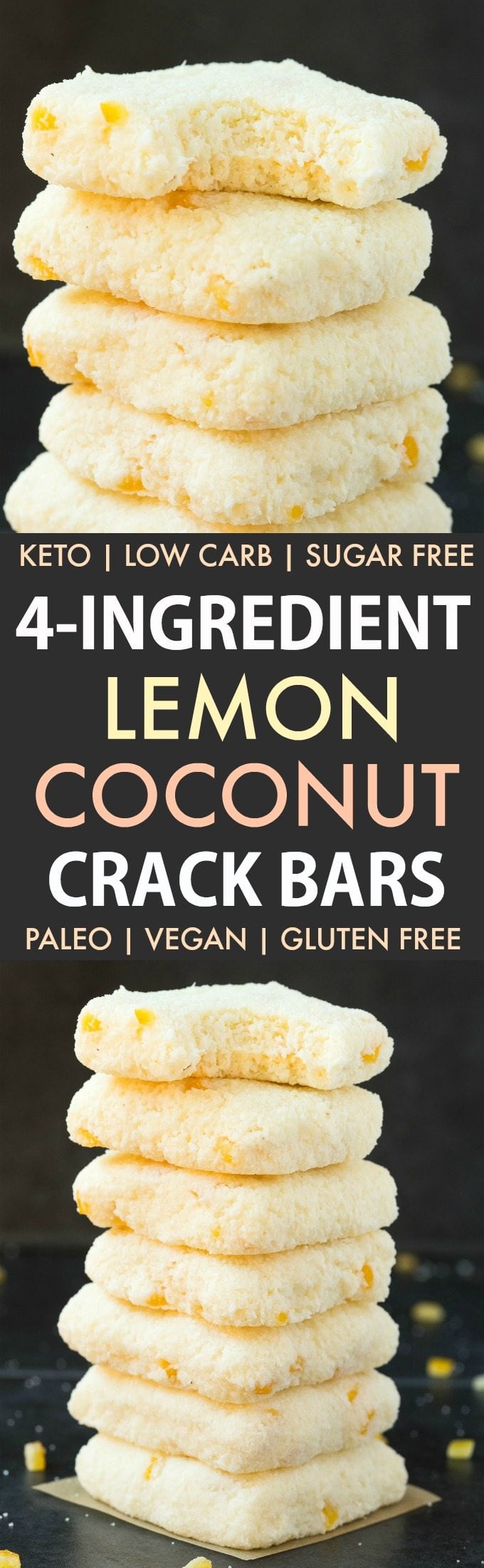 4-Ingredient No Bake Lemon Coconut Fat Bombs