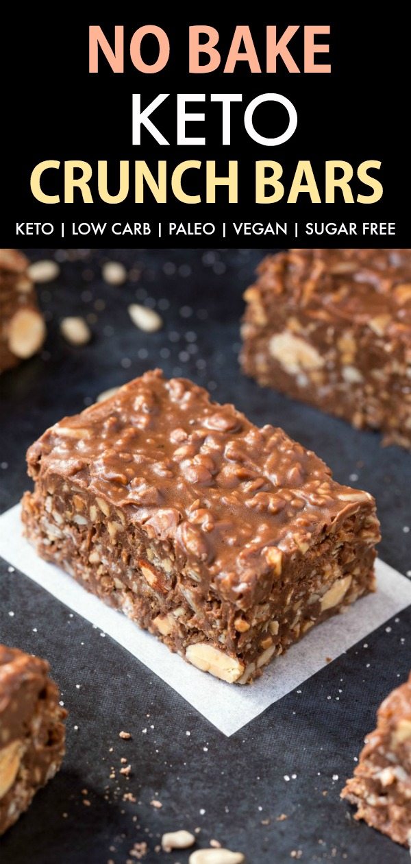 Homemade Keto Crunch Bars Just 5 Ingredients The Big Man S World