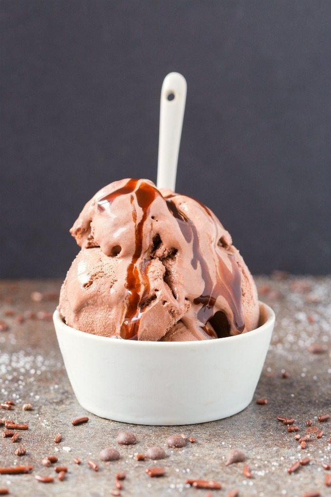 4-Ingredient Keto Chocolate Ice Cream