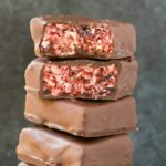 No Bake Chocolate Cherry Coconut Crack Bars