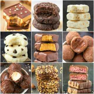 Easy Low Carb Keto No Bake Desserts (Paleo, Vegan, Sugar Free)-20+ Quick and easy ketogenic dessert recipes which are sugar free, dairy free and ready in minutes- Perfect to cure any sweet tooth and all 100% healthy! #ketodessert #ketorecipes #lowcarb #nobake #sugarfree | Recipe on thebigmansworld.com