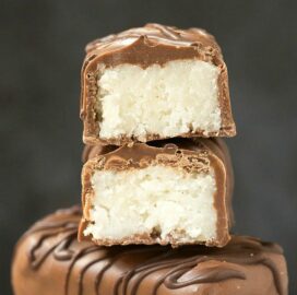 Homemade No Bake Coconut Bounty Bars