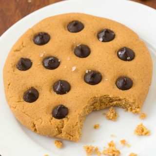 3-Ingredient Keto Peanut Butter No Bake Cookies (Low Carb, Paleo, Vegan, Sugar Free)- An easy 5 minute recipe for soft, chewy peanut butter no bake cookies- Made with no coconut, there is a single serve or small batch option! #ketodessert #nobakecookies #peanutbutter #lowcarb #singleserve | Recipe on thebigmansworld.com