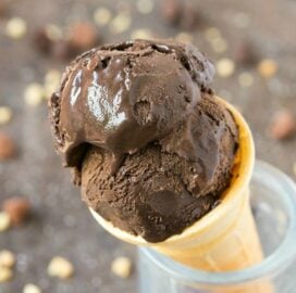 Easy Low Carb Keto Chocolate Ice Cream