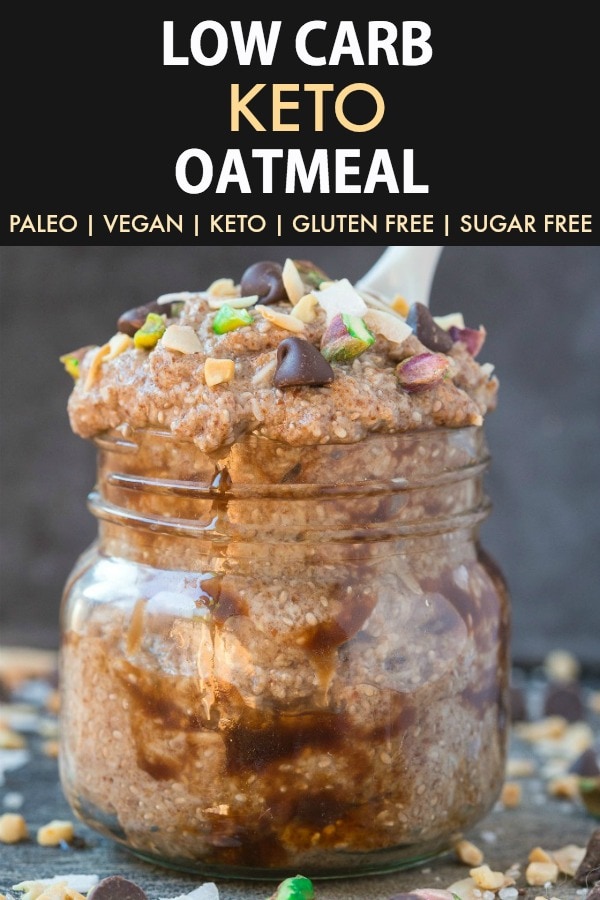 Low Carb Keto Overnight Oatmeal Paleo Vegan The Big Man S World