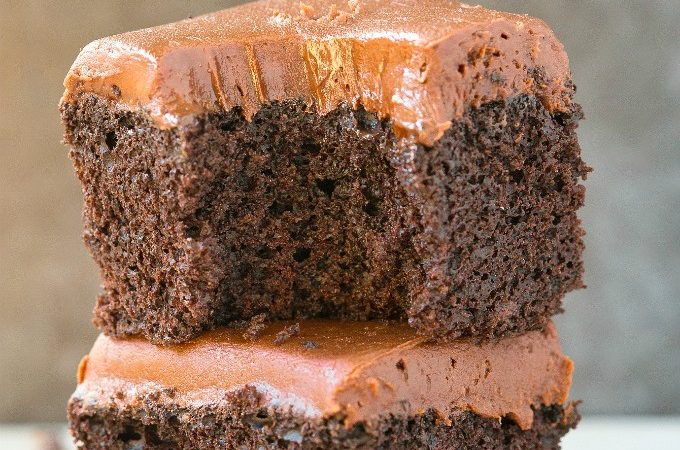 Flourless Keto Chocolate Cake (Paleo, Vegan, Low Carb, Gluten Free)- An easy healthy flourless keto chocolate cake recipe made with coconut flour and 100% sugar free and low carb! #flourlesscake #healthycake #ketogenicdessert #flourless #vegancake | Recipe on thebigmansworld.com
