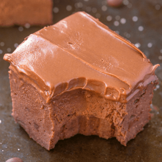 3-Ingredient Flourless Pumpkin Brownies (Low Carb, Keto, Vegan, Paleo, Sugar Free)- Make these quick and easy healthy flourless pumpkin brownies which need just 3 ingredients and take 15 minutes! Low carb, sugar-free and the perfect healthy chocolate fix! #ketodessert #pumpkinbrownies #pumpkinrecipes #sugarfree | Recipe on thebigmansworld.com