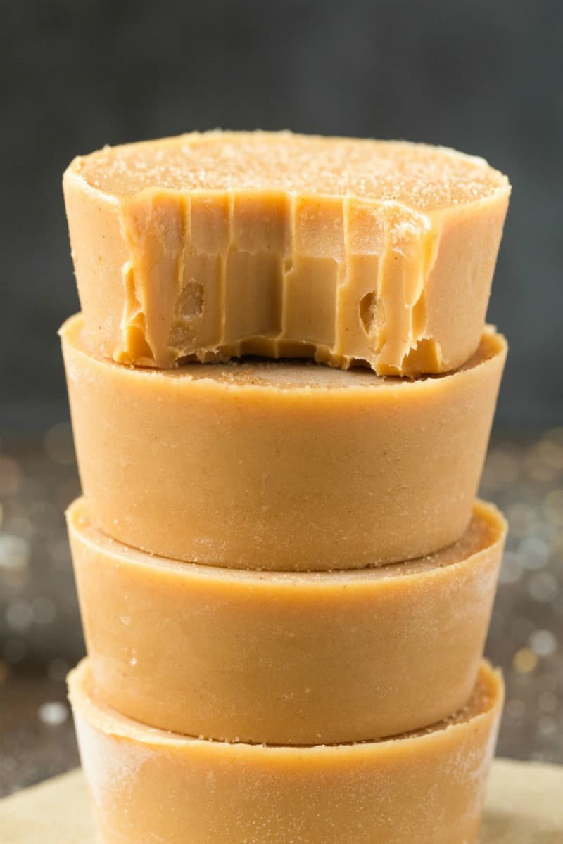 salted caramel fudge.