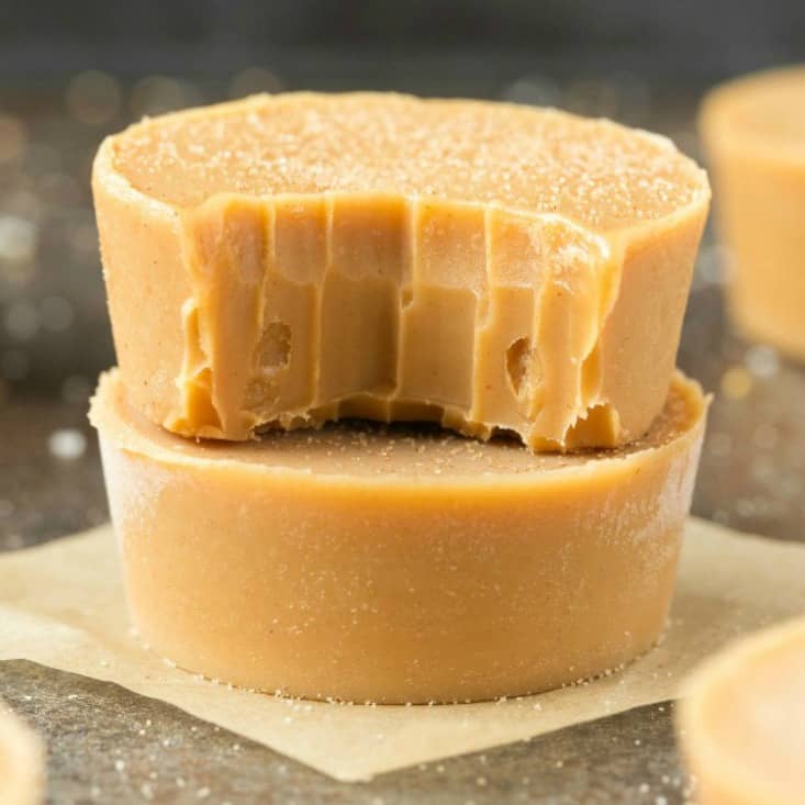 vegan caramel fudge