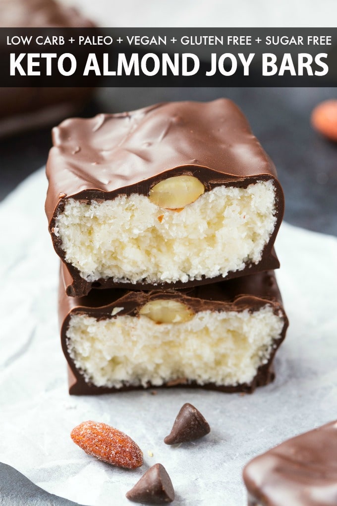 Homemade Keto Almond Joy Bars (Paleo, Vegan) The Big Man's World