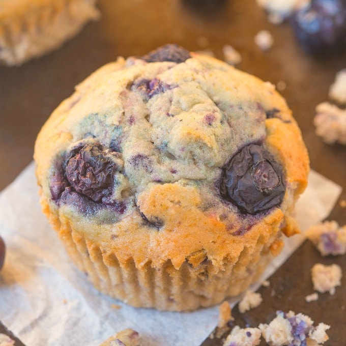 Keto Blueberry Muffins (Paleo, Vegan) - The Big Man's World