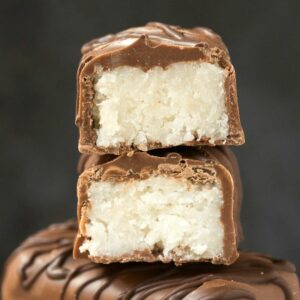 Homemade keto bounty bar recipe