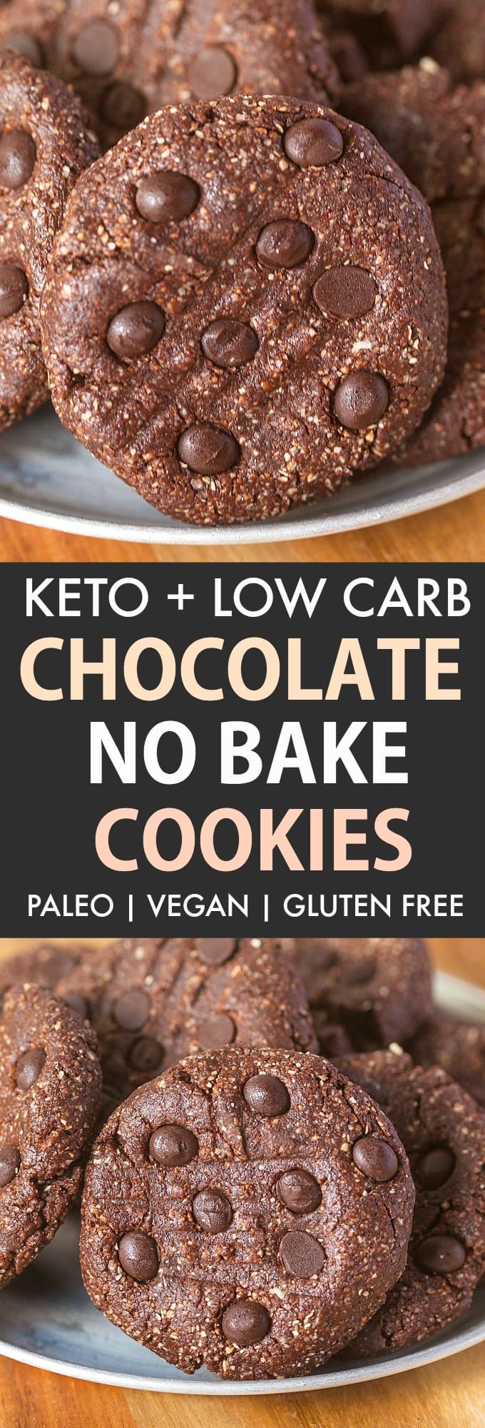 Keto chocolate no bake cookies