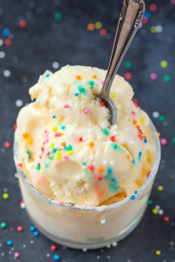 keto vanilla icecream