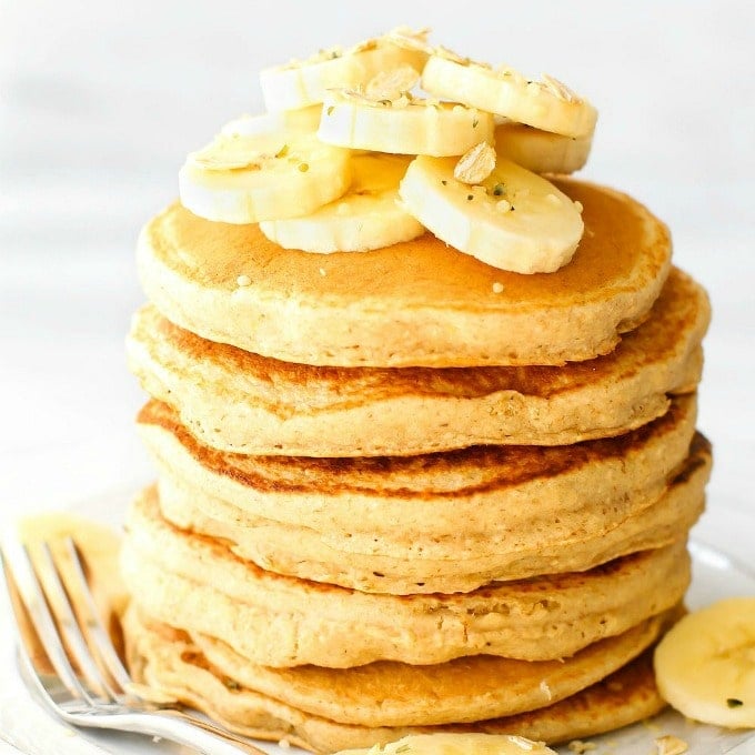 Featured image of post Easiest Way to Make Vegan Pancakes Banana Oats