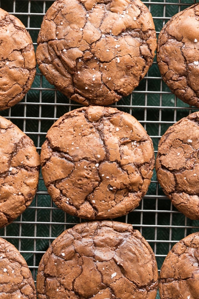 Easy and healthy flourless brownie cookies made without sugar- Keto, paleo, vegan