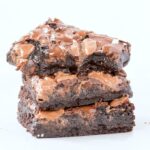 Easy homemade paleo vegan nutella brownies recipe