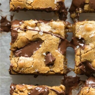 peanut butter cookie bars recipe.