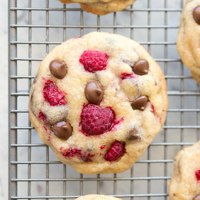 Raspberry cookie