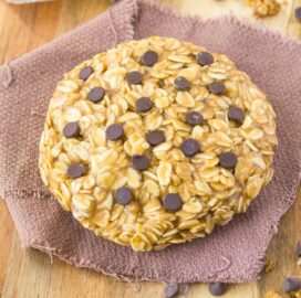 Healthy Single Serve Breakfast Cookie Recipe- Vegan and Gluten Free