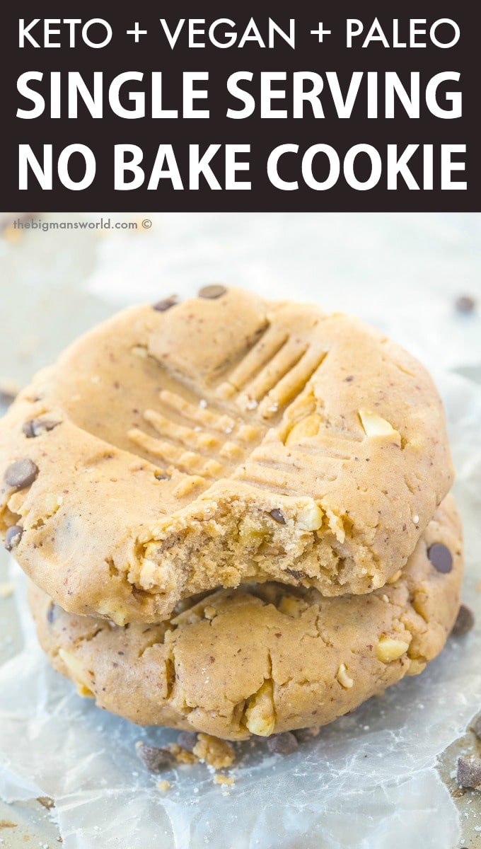 Keto single serving cookie recipe no baking 