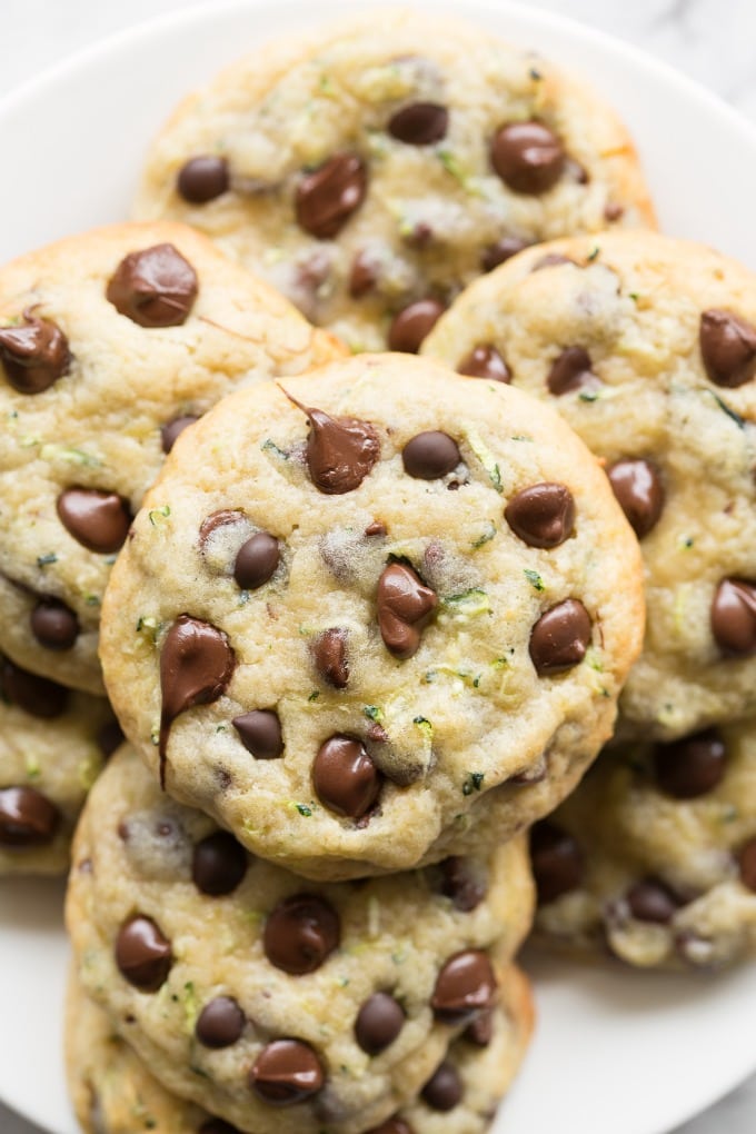 Vegan Chocolate Chip Zucchini Cookies Recipe- Paleo and Keto