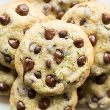 Keto vegan and paleo chocolate chip zucchini cookies recipe