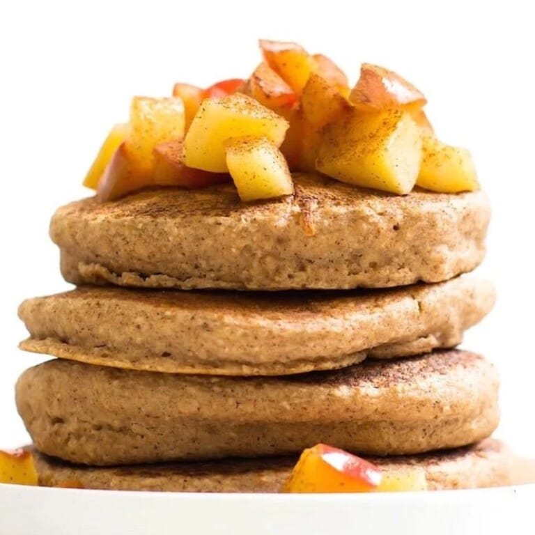 Applesauce Pancakes (No Flour, Eggs, or Dairy) The Big Man's World