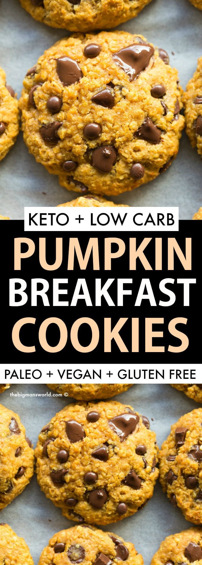 Paleo Pumpkin Breakfast Cookies Recipe