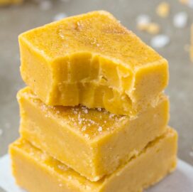 Pumpkin Fudge keto and vegan